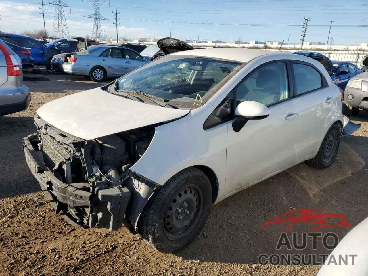KIA RIO 2012 - KNADM5A31C6052456