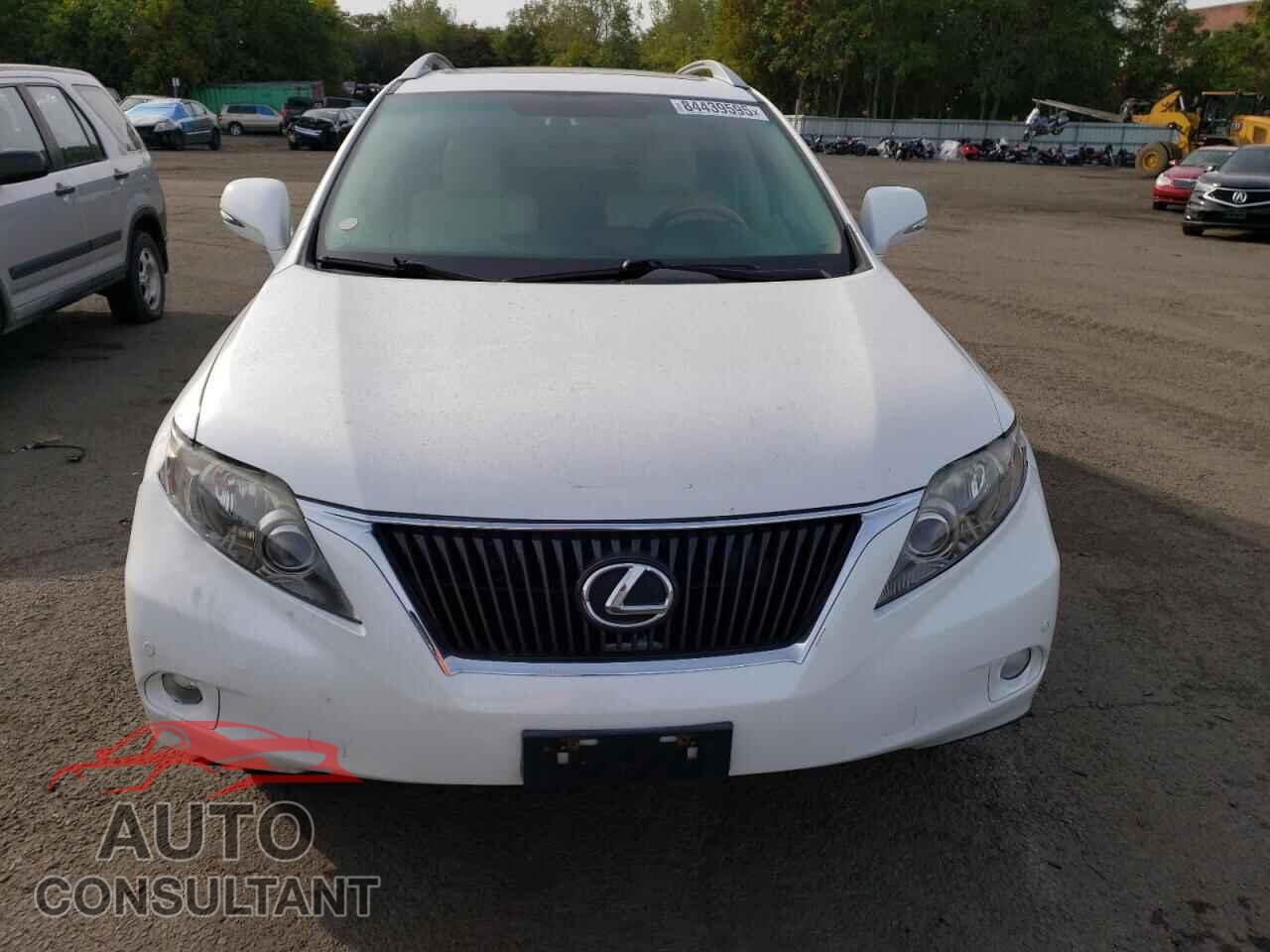 LEXUS RX350 2012 - 2T2BK1BA6CC139327