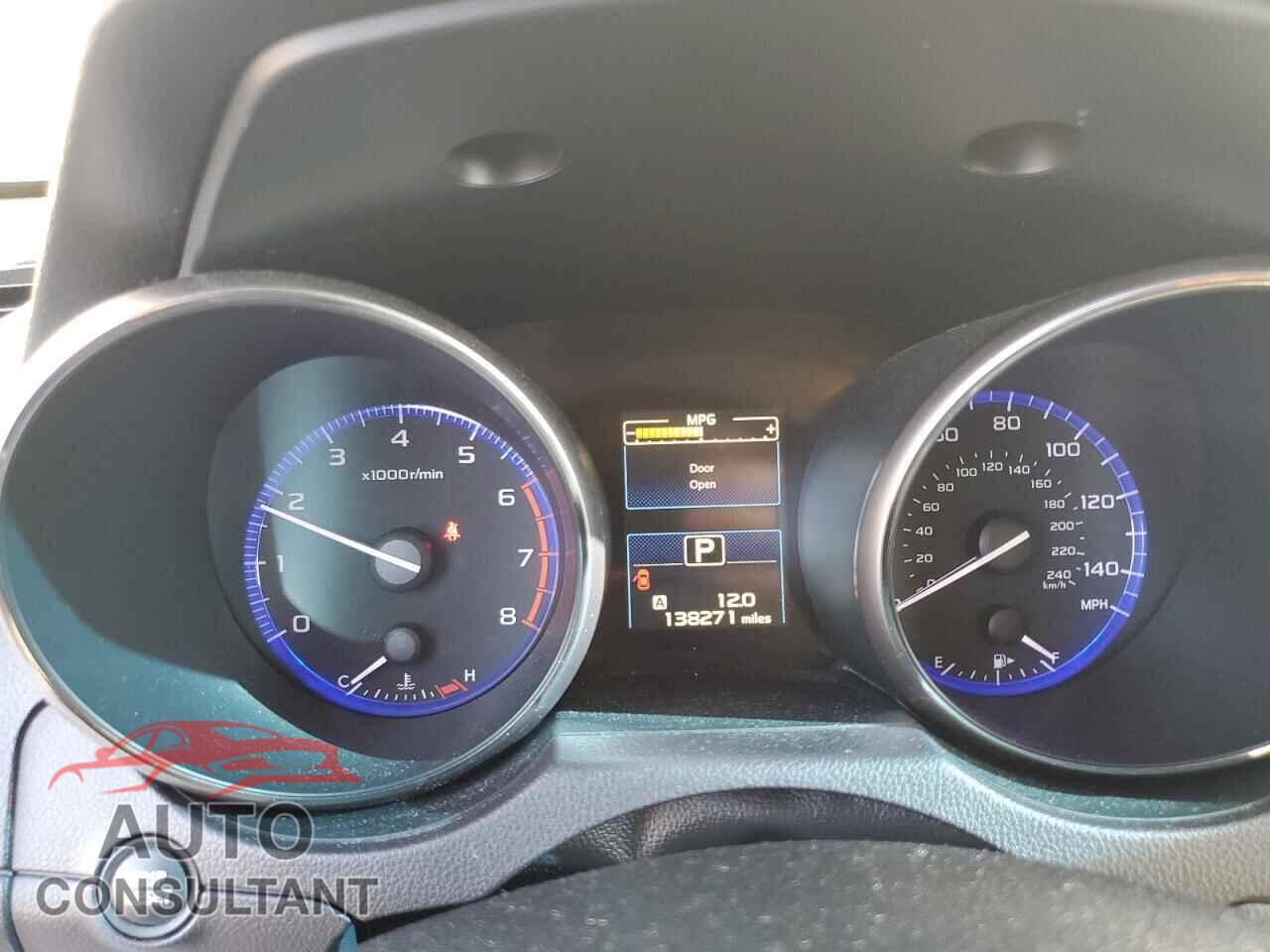 SUBARU OUTBACK 2016 - 4S4BSBCC4G3245344