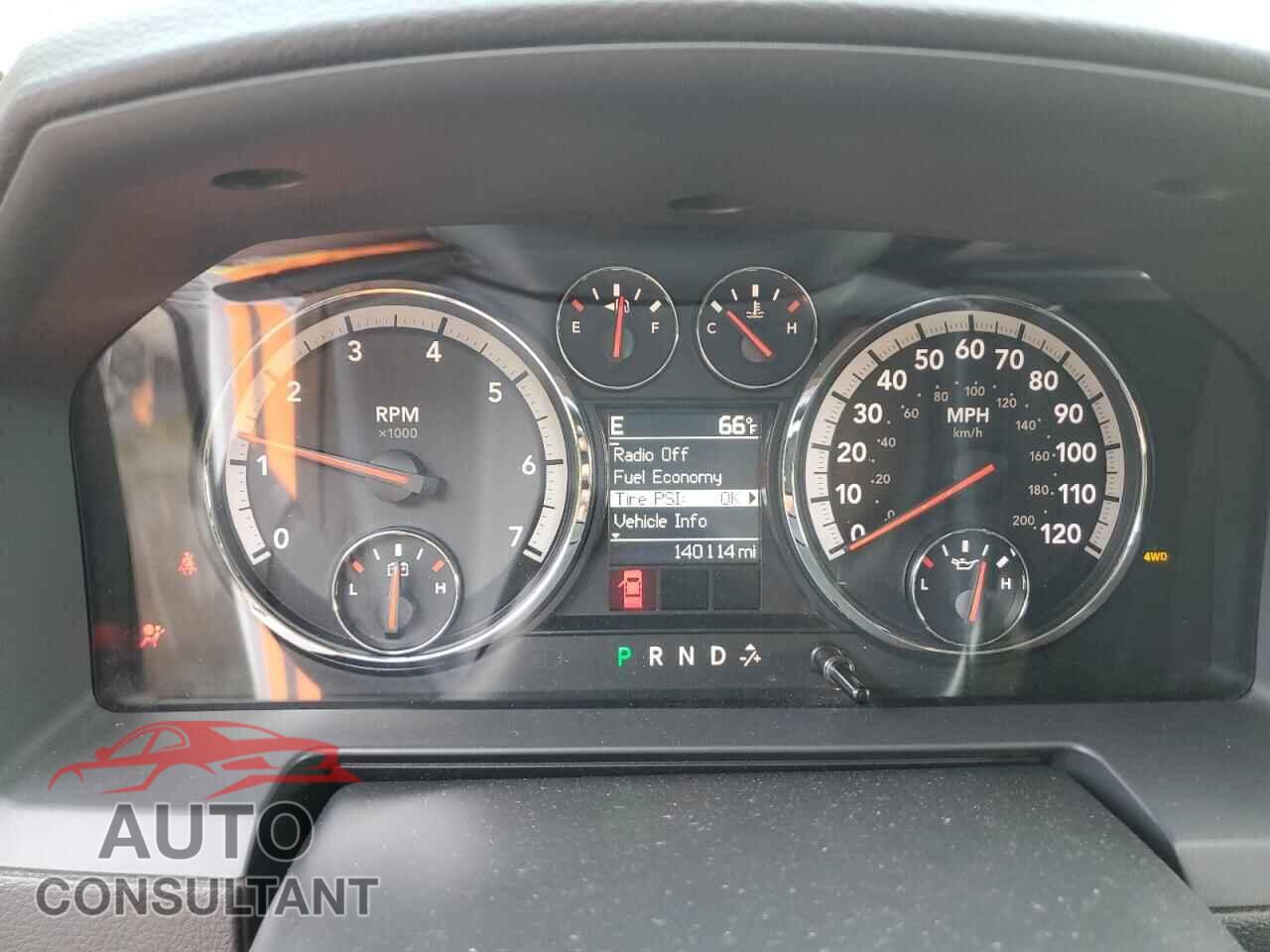 DODGE RAM 1500 2012 - 1C6RD7JT7CS162057