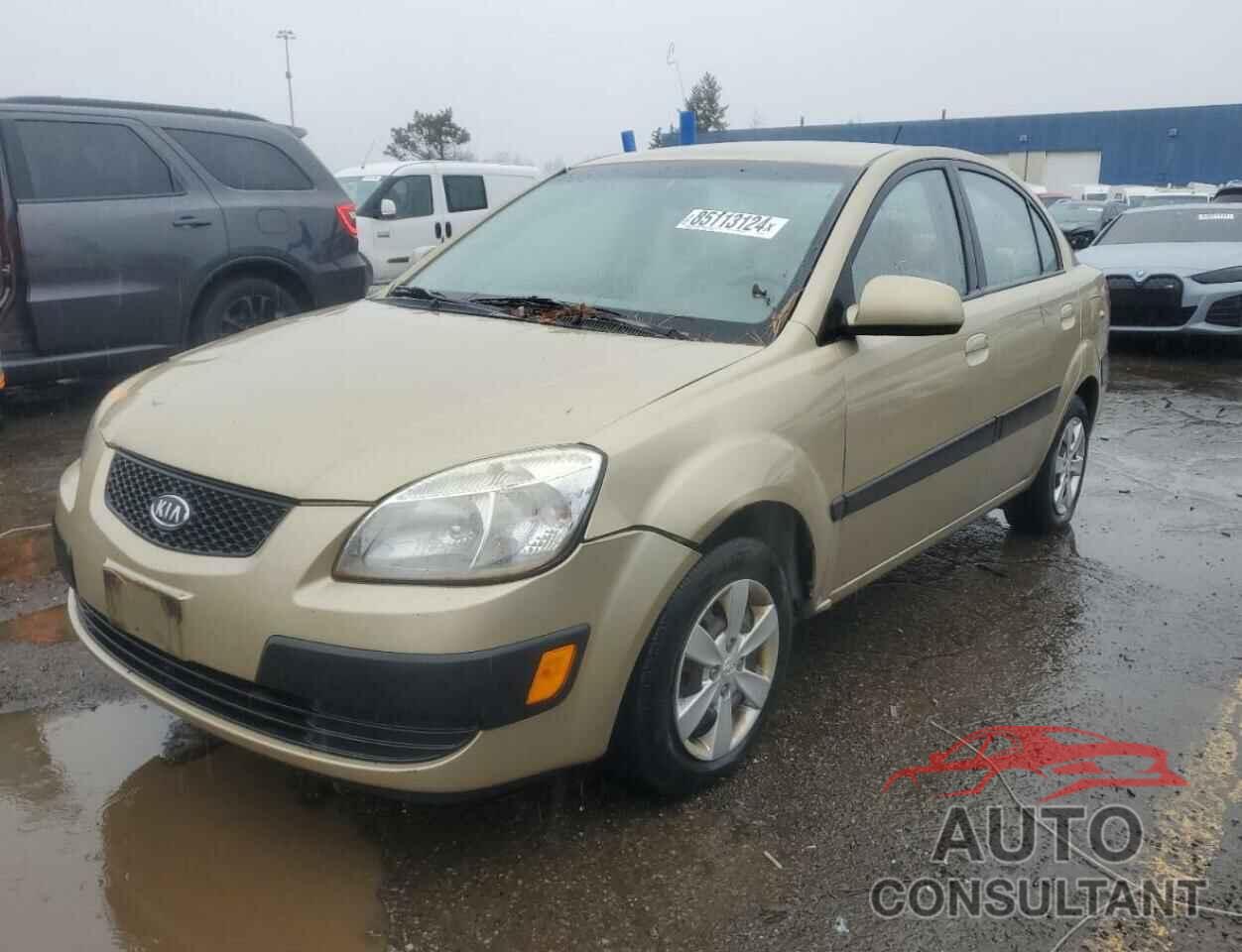 KIA RIO 2009 - KNADE223896482648