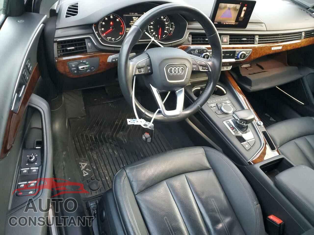 AUDI A4 2017 - WA18NBF47HA113048