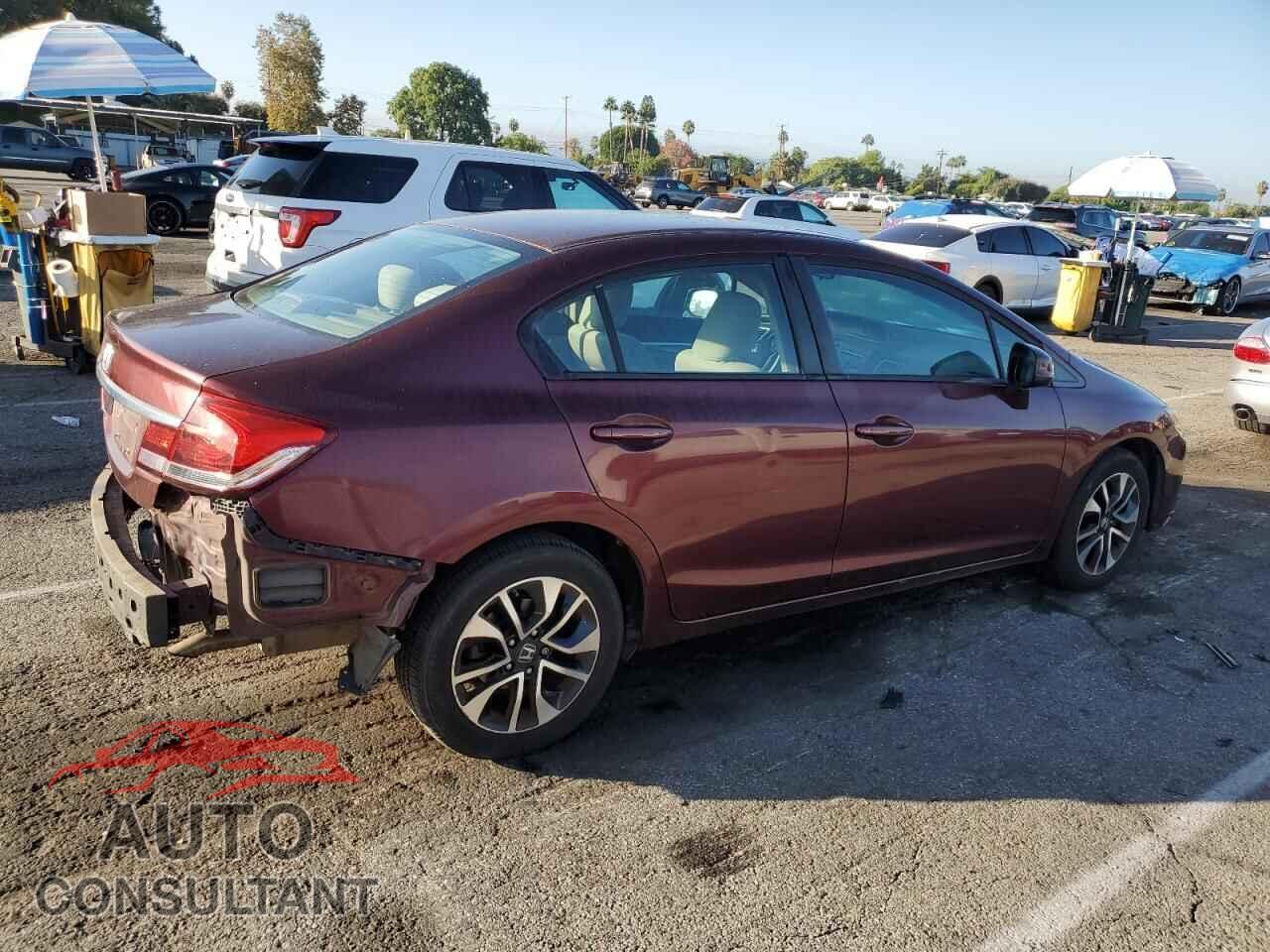 HONDA CIVIC 2013 - 19XFB2F86DE254855