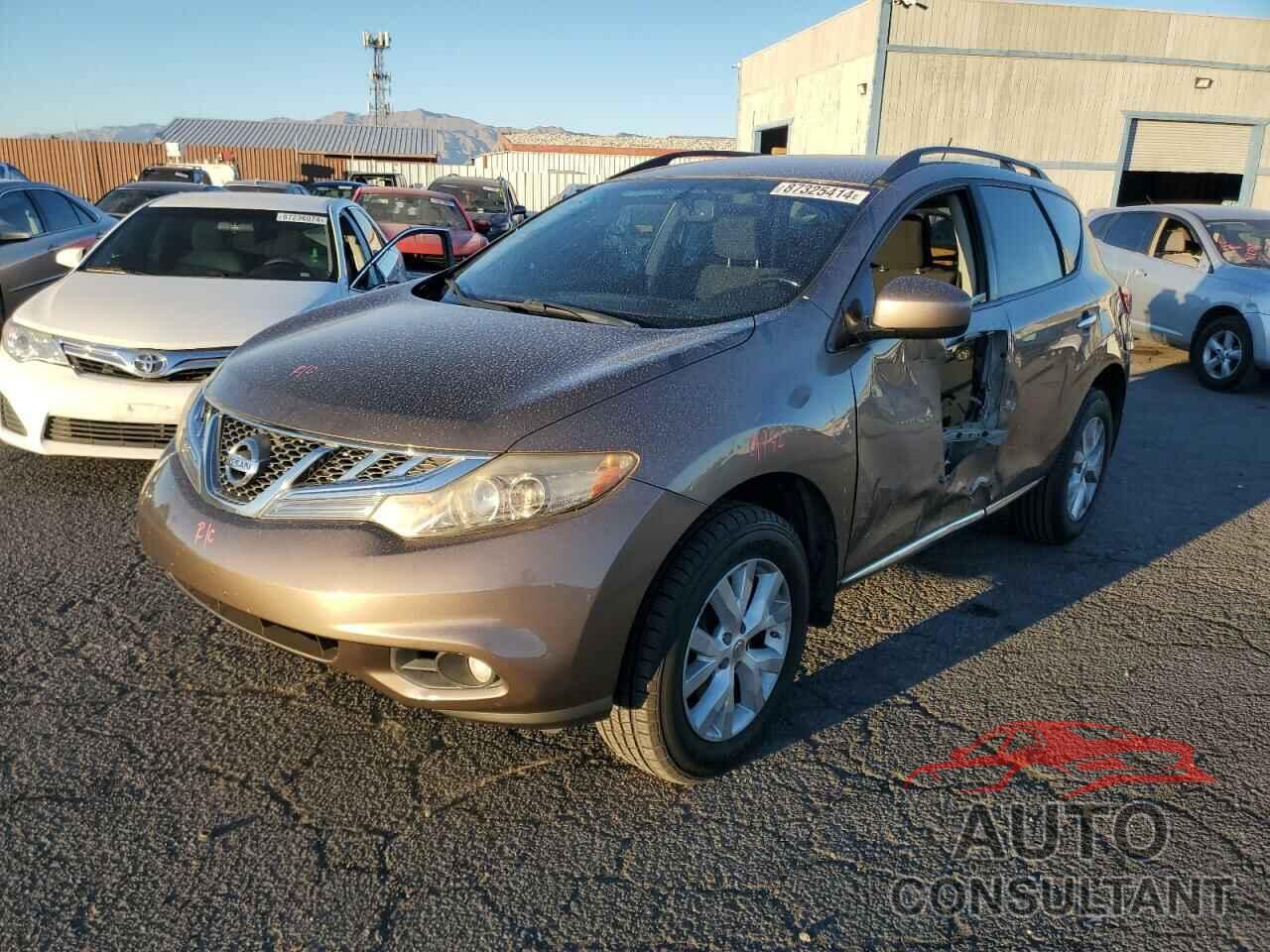 NISSAN MURANO 2013 - JN8AZ1MU2DW204982