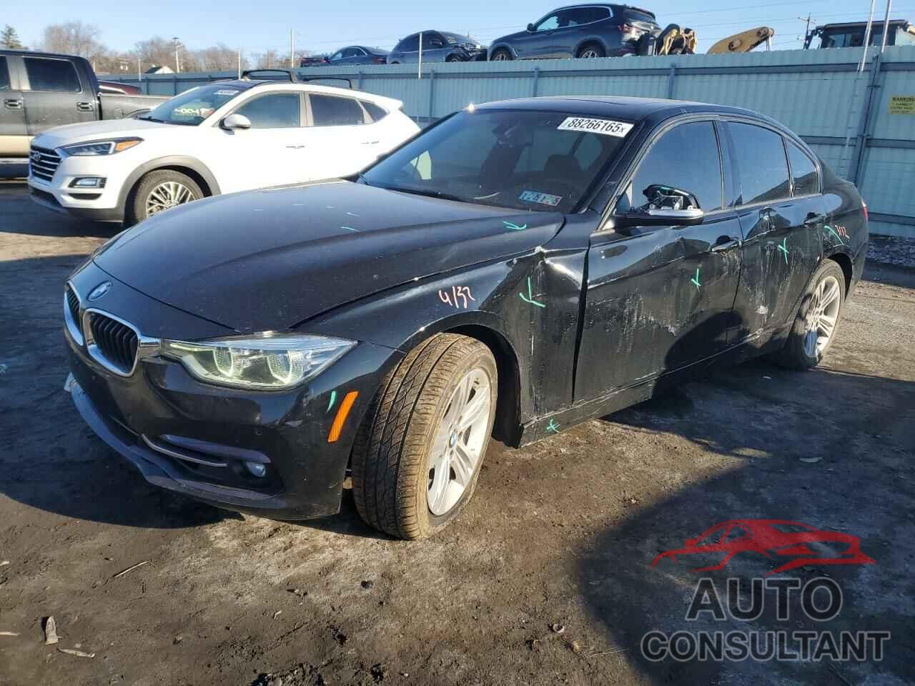 BMW 3 SERIES 2016 - WBA8E3C5XGK504290