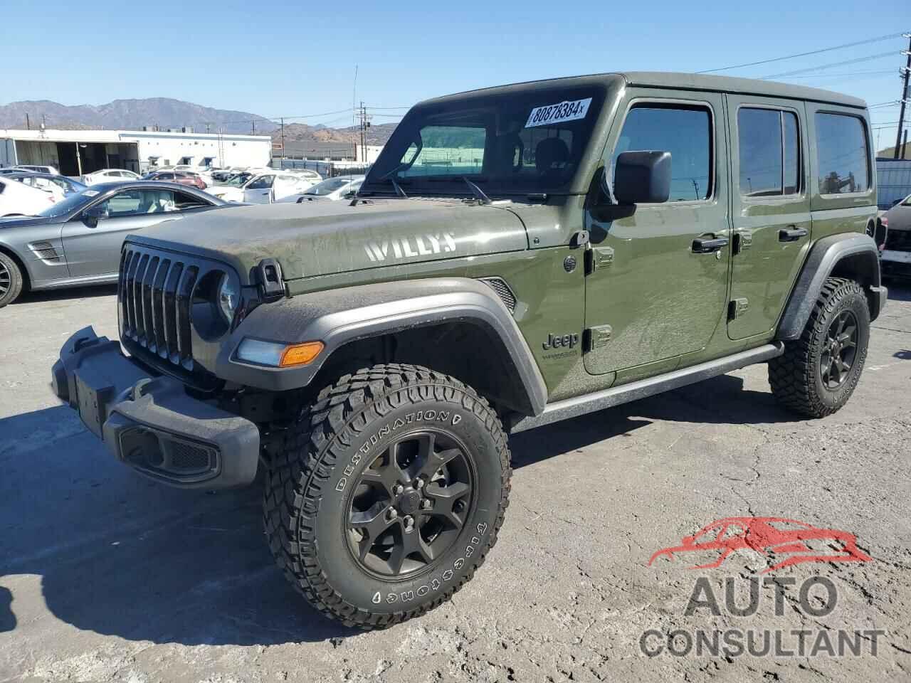 JEEP WRANGLER 2021 - 1C4HJXDG7MW576977