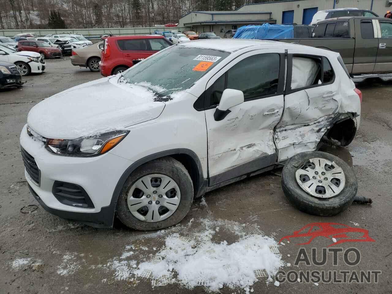 CHEVROLET TRAX 2018 - 3GNCJKSB8JL196852