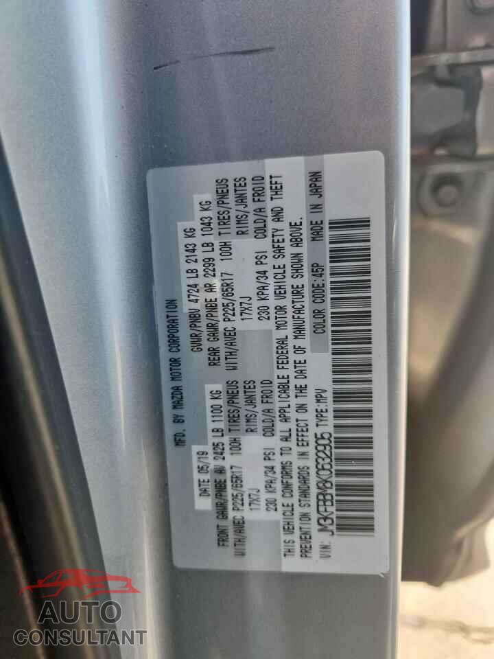 MAZDA CX-5 2019 - JM3KFBBM8K0632905