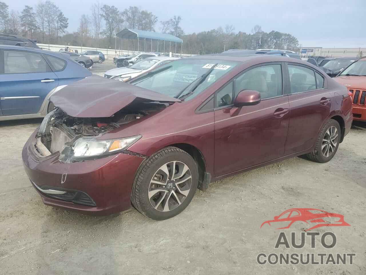 HONDA CIVIC 2013 - 19XFB2F81DE077048