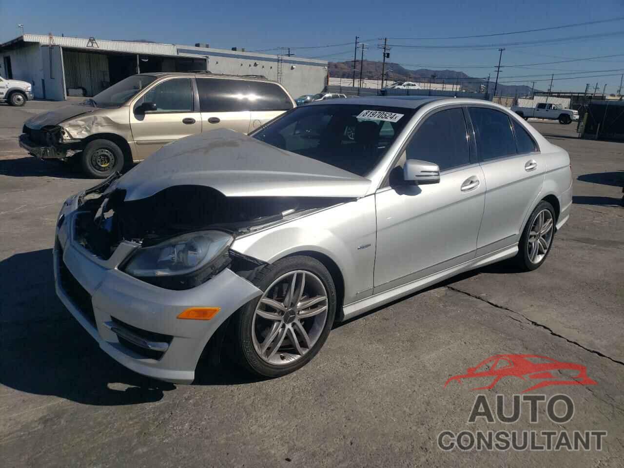 MERCEDES-BENZ C-CLASS 2012 - WDDGF4HB8CA619458