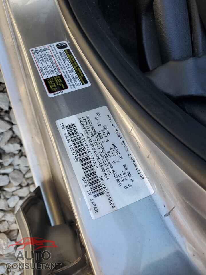 MAZDA 3 2010 - JM1BL1SF4A1272019