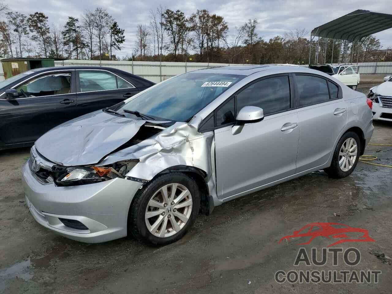 HONDA CIVIC 2012 - 19XFB2F88CE093486