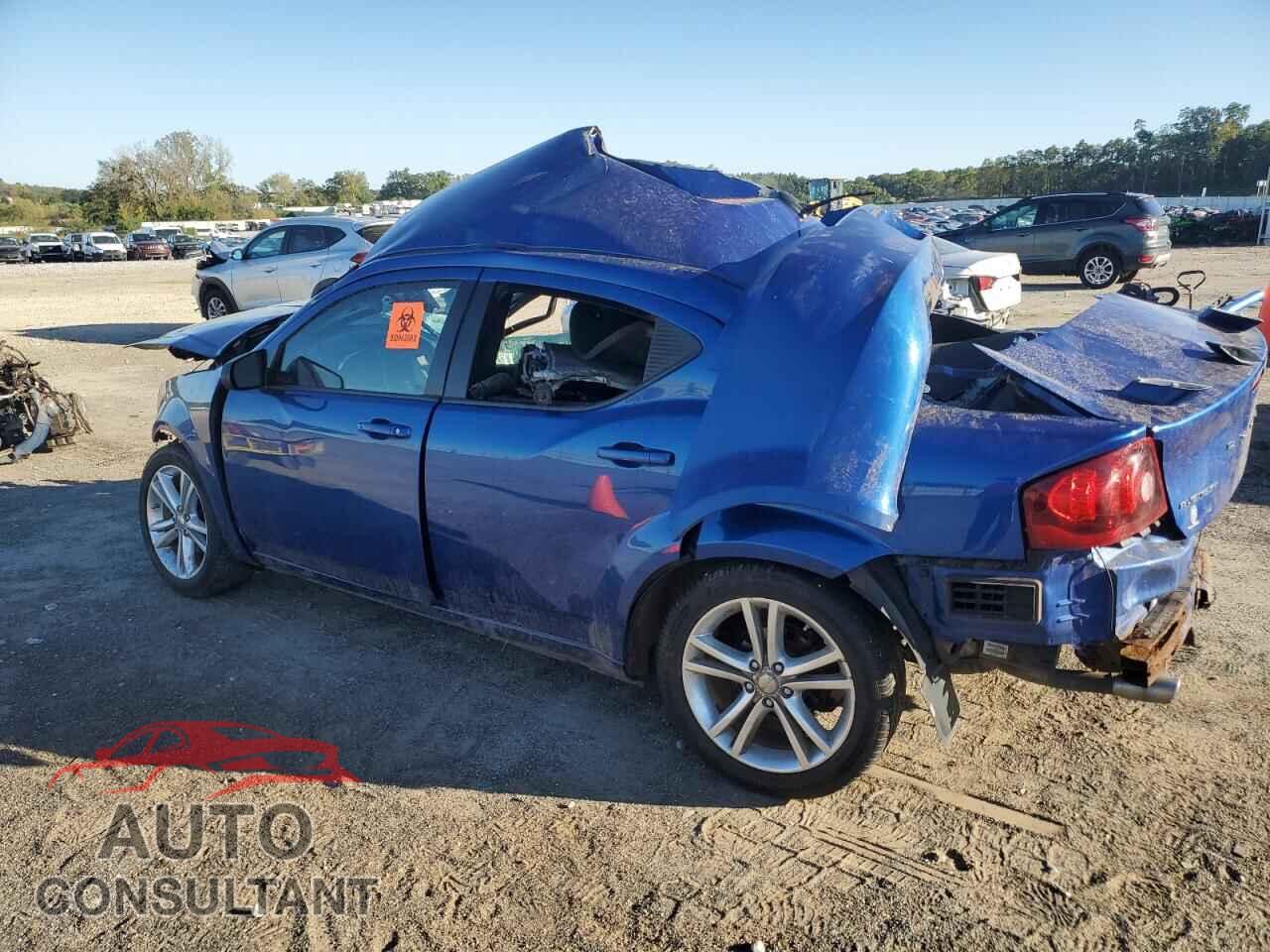DODGE AVENGER 2013 - 1C3CDZAG9DN770731