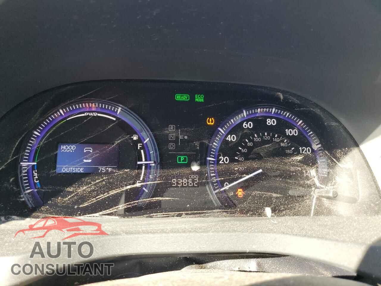 LEXUS HS 2010 - JTHBB1BA2A2021354