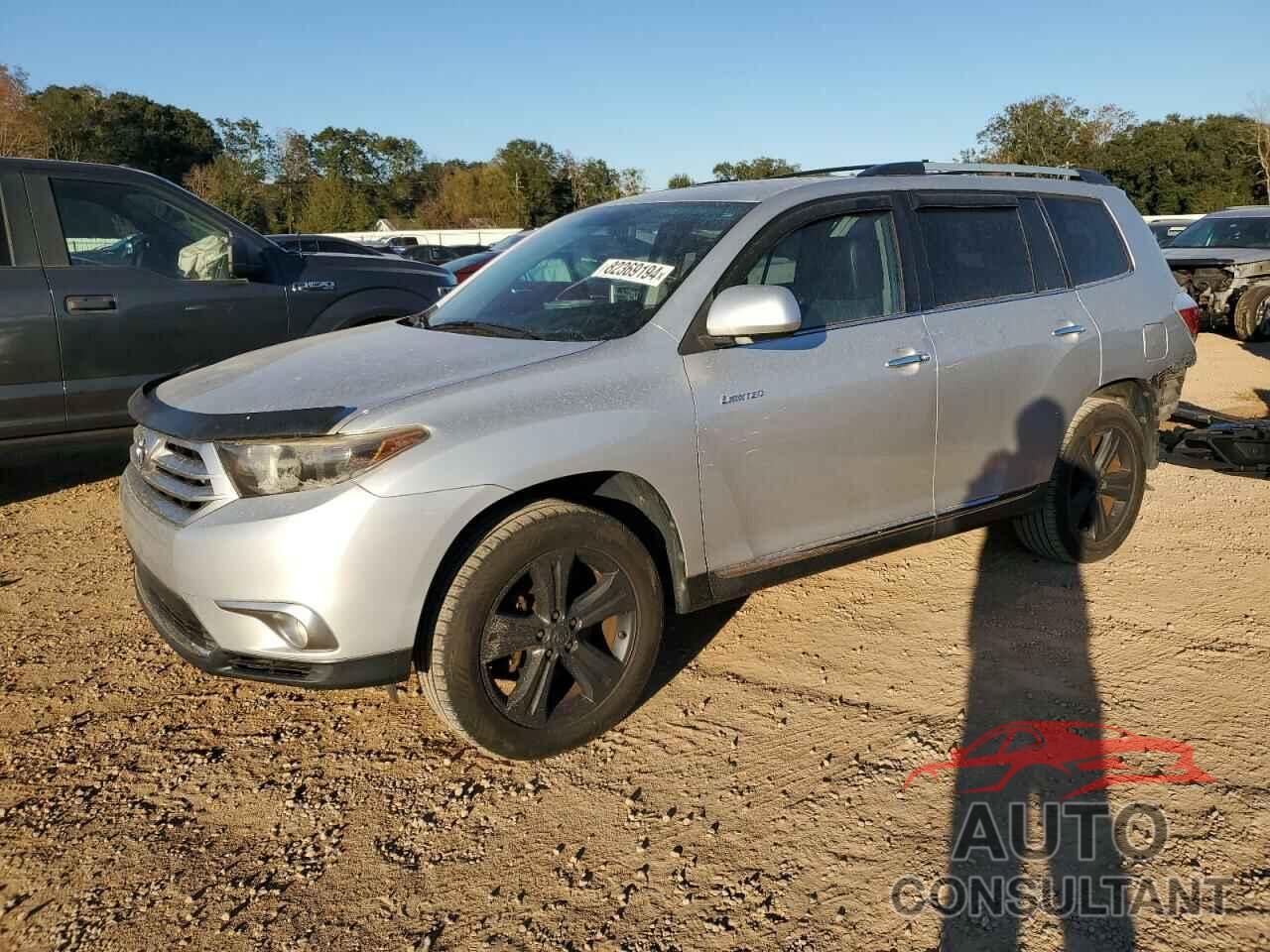 TOYOTA HIGHLANDER 2012 - 5TDYK3EH1CS061324