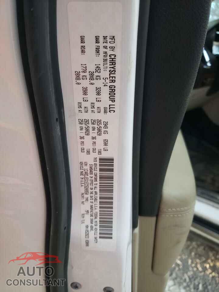 DODGE DURANGO 2014 - 1C4RDJEG1EC520950