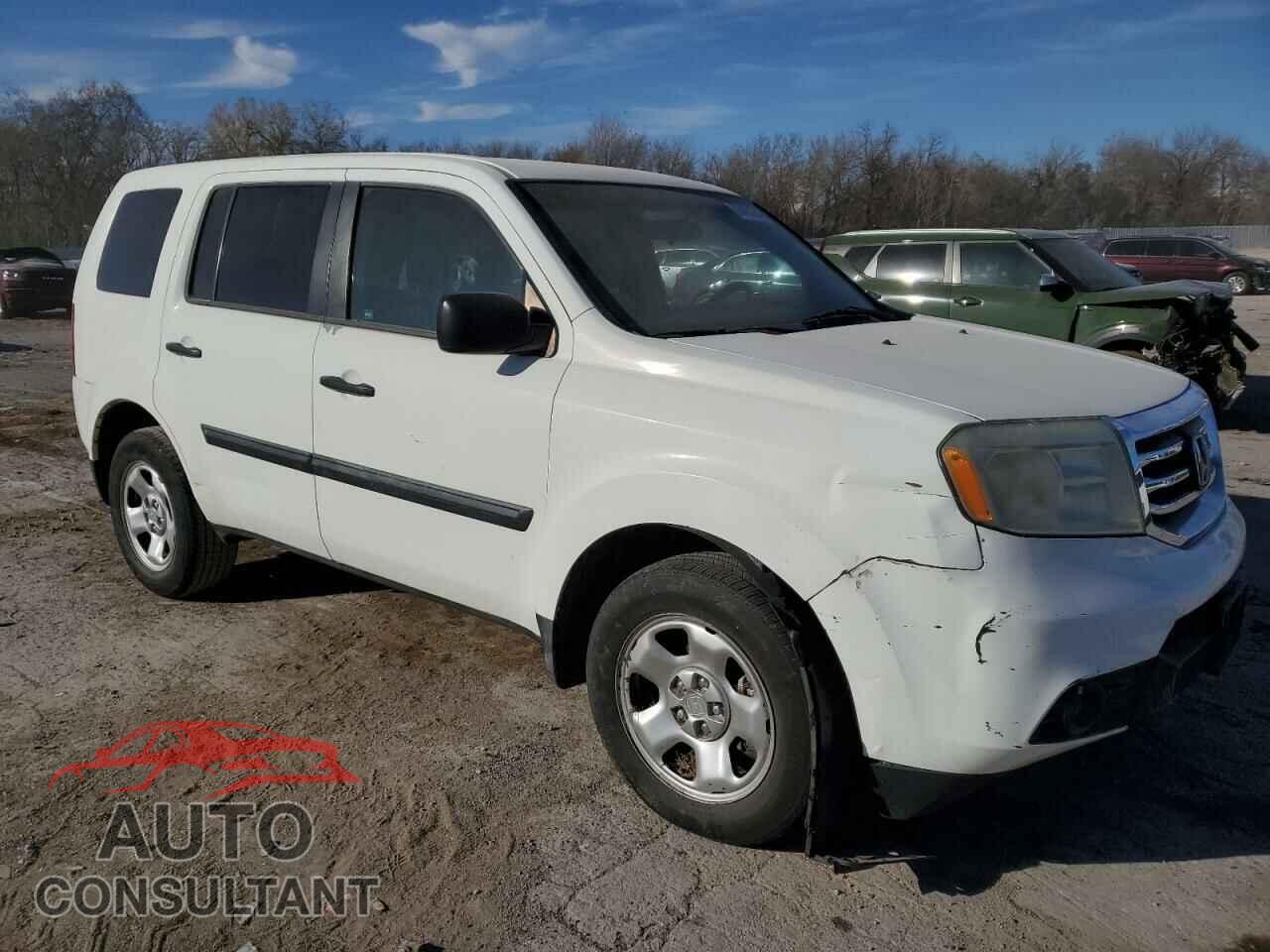 HONDA PILOT 2012 - 5FNYF3H2XCB005253