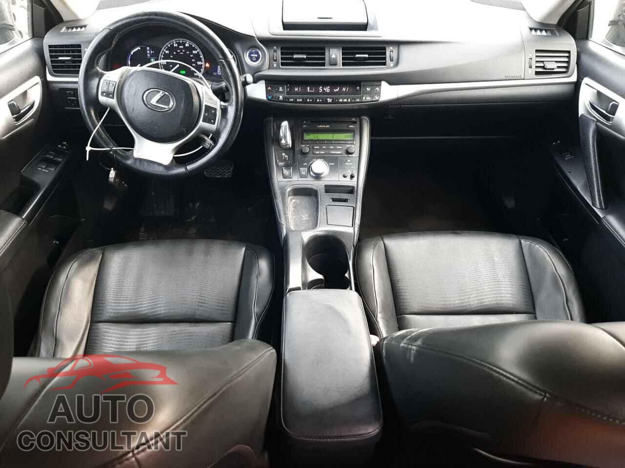 LEXUS CT 200 2012 - JTHKD5BH9C2121081