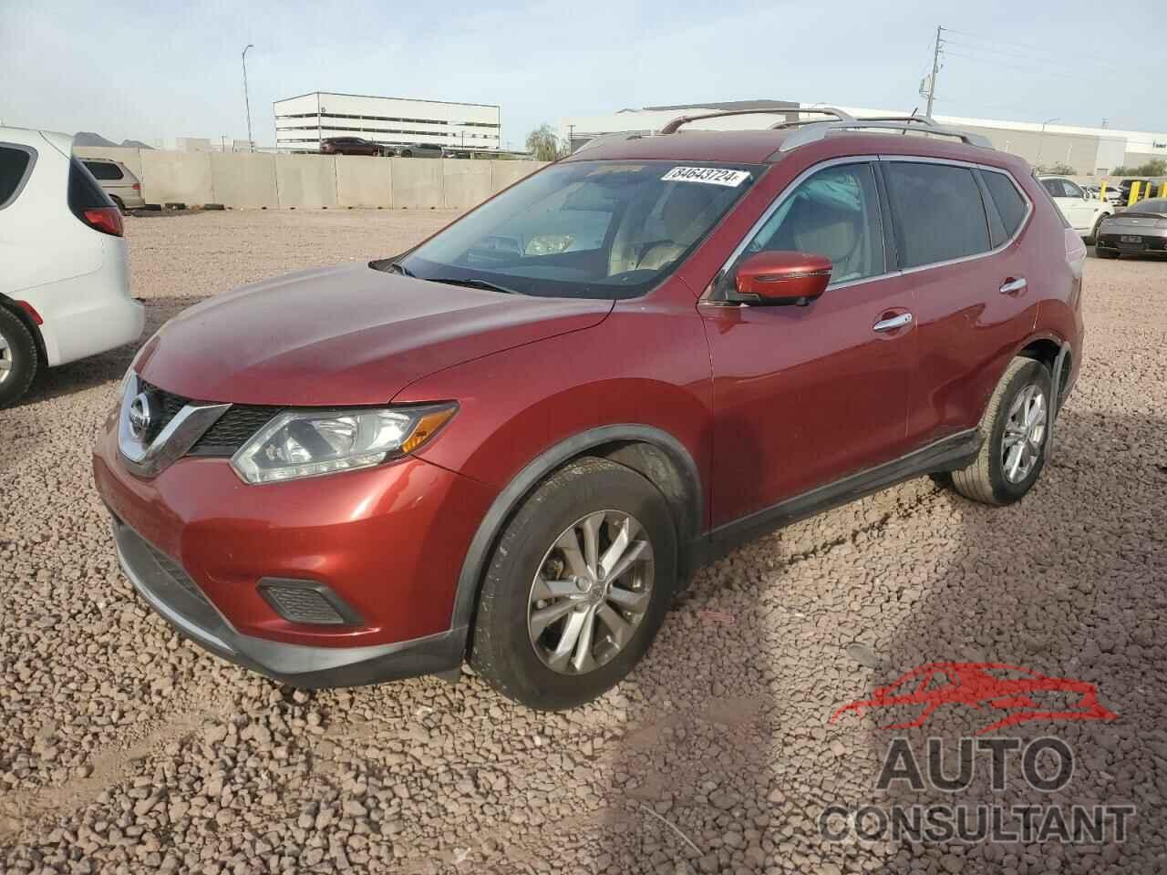 NISSAN ROGUE 2016 - KNMAT2MT2GP706965