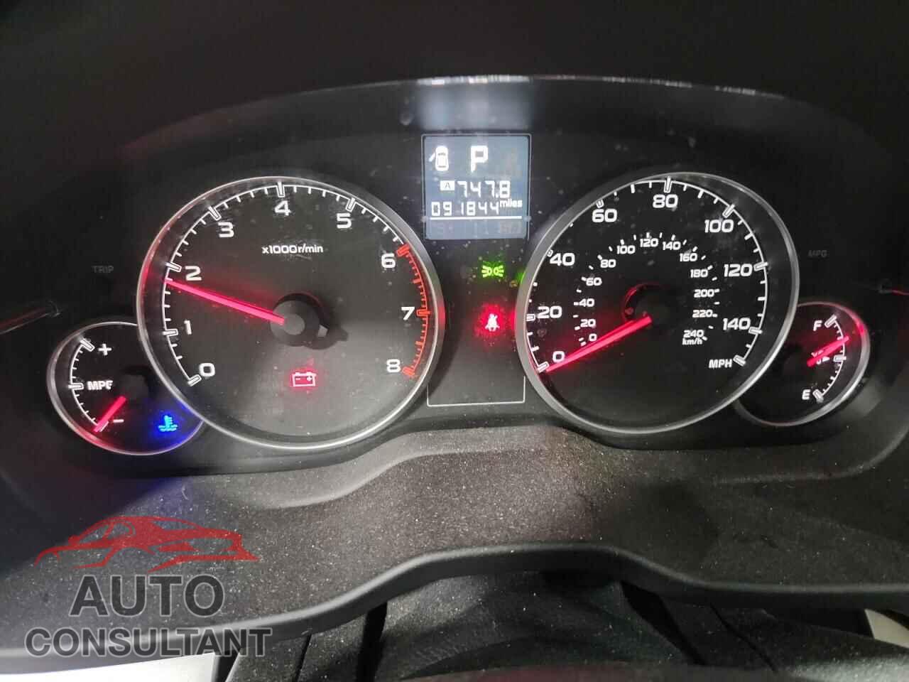 SUBARU OUTBACK 2014 - 4S4BRCDC9E3203913