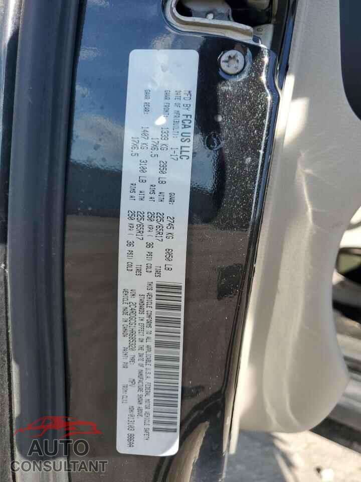 DODGE CARAVAN 2017 - 2C4RDGCG1HR685320