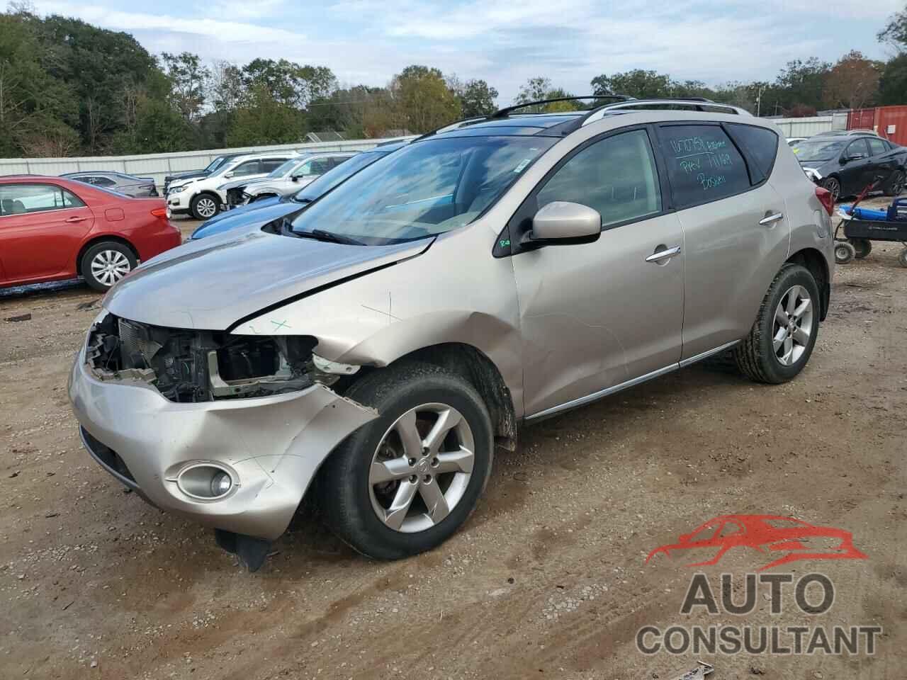 NISSAN MURANO 2010 - JN8AZ1MU9AW011403