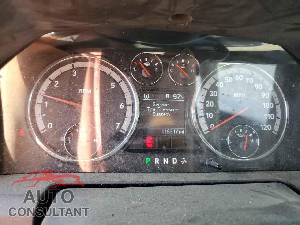 DODGE RAM 1500 2012 - 1C6RD7GT0CS214264