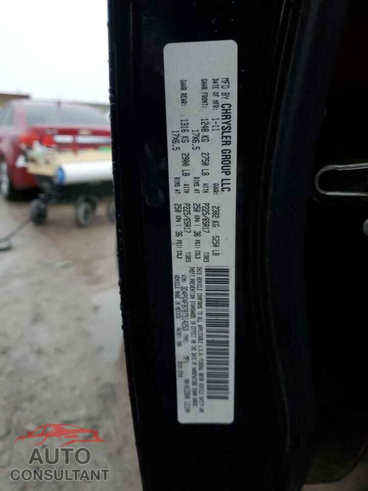 DODGE JOURNEY 2011 - 3D4PG4FB7BT514253