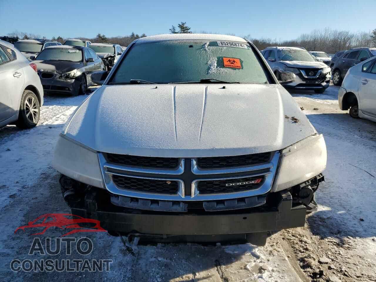 DODGE AVENGER 2013 - 1C3CDZAG2DN750224