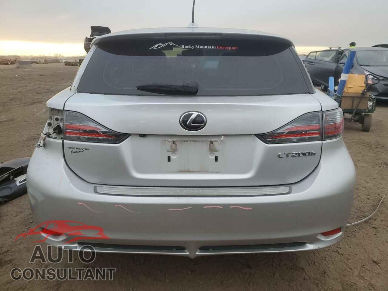 LEXUS CT 200 2013 - JTHKD5BH5D2134265
