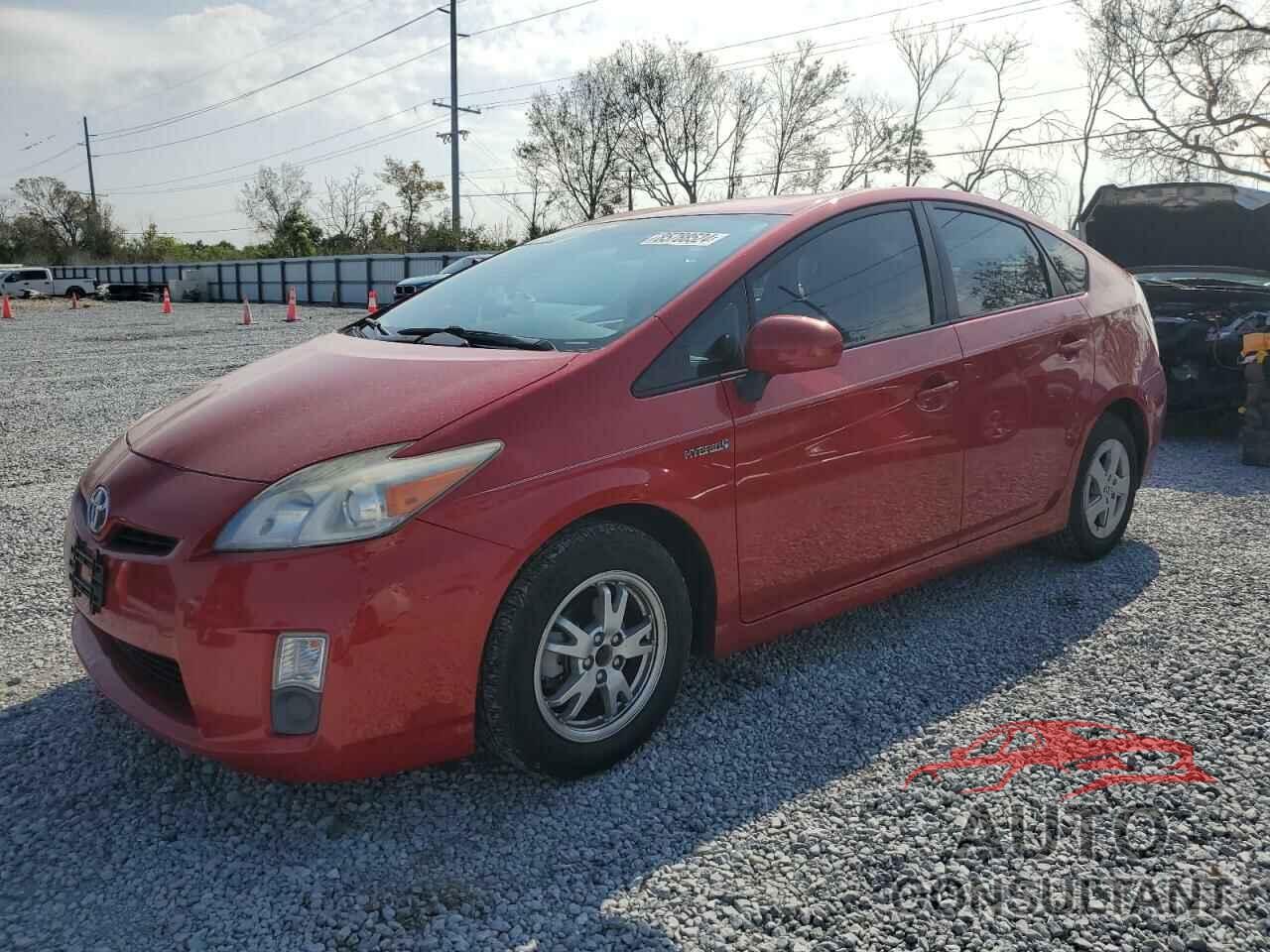TOYOTA PRIUS 2010 - JTDKN3DUXA0202189
