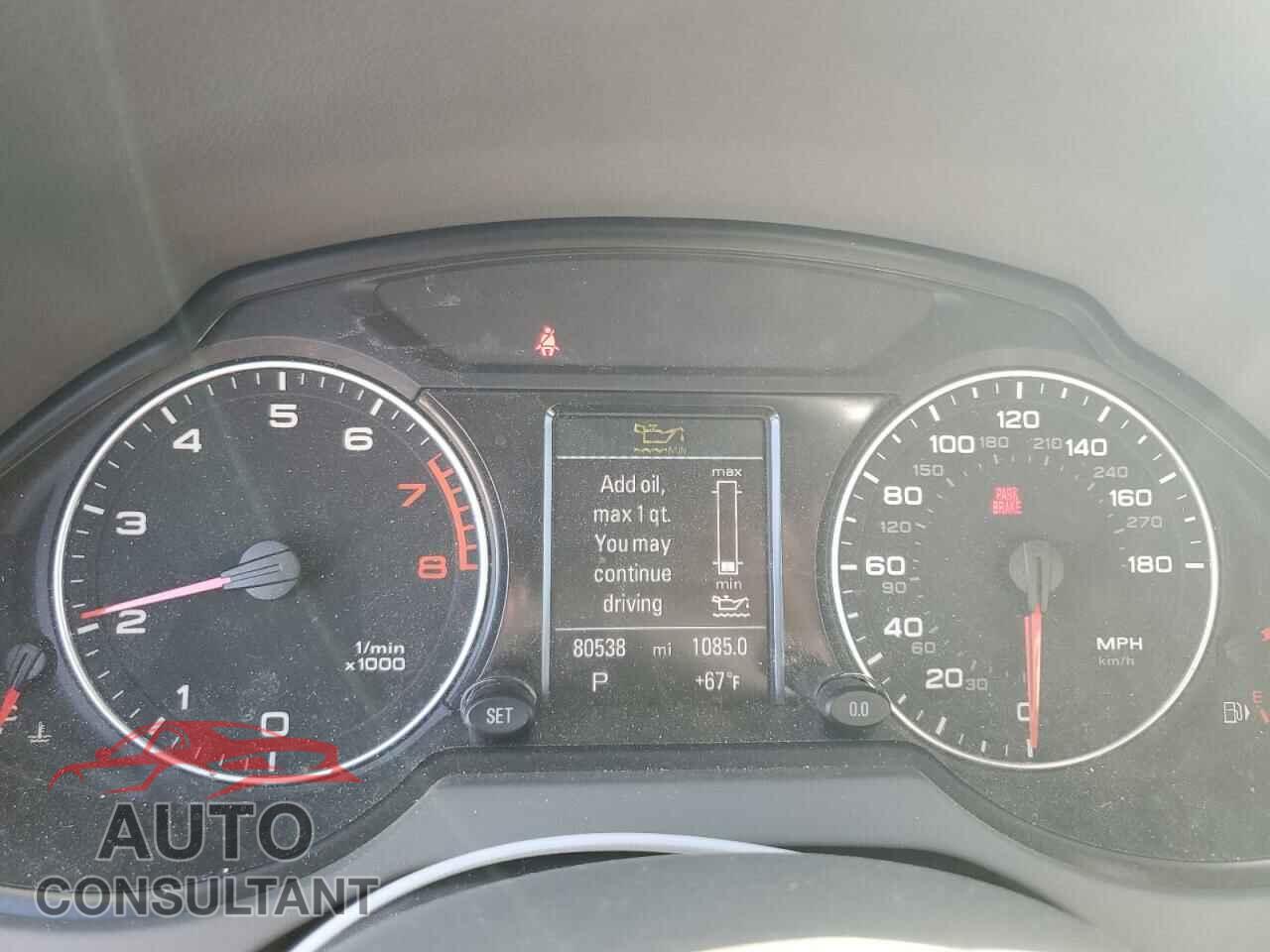 AUDI Q5 2012 - WA1DKAFP2CA020488