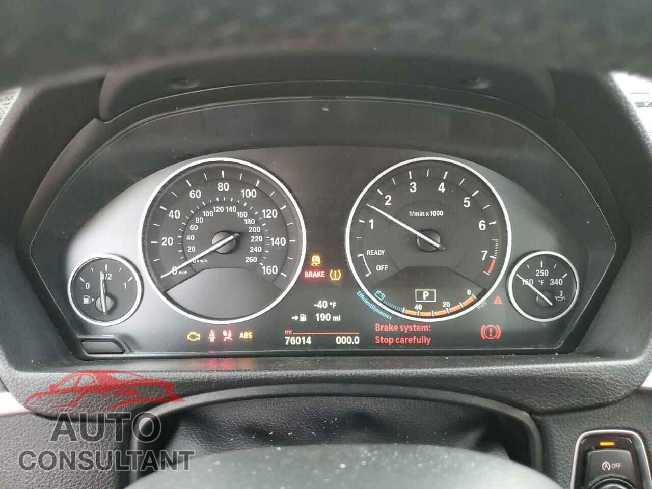 BMW 3 SERIES 2016 - WBA8E5G56GNU21007