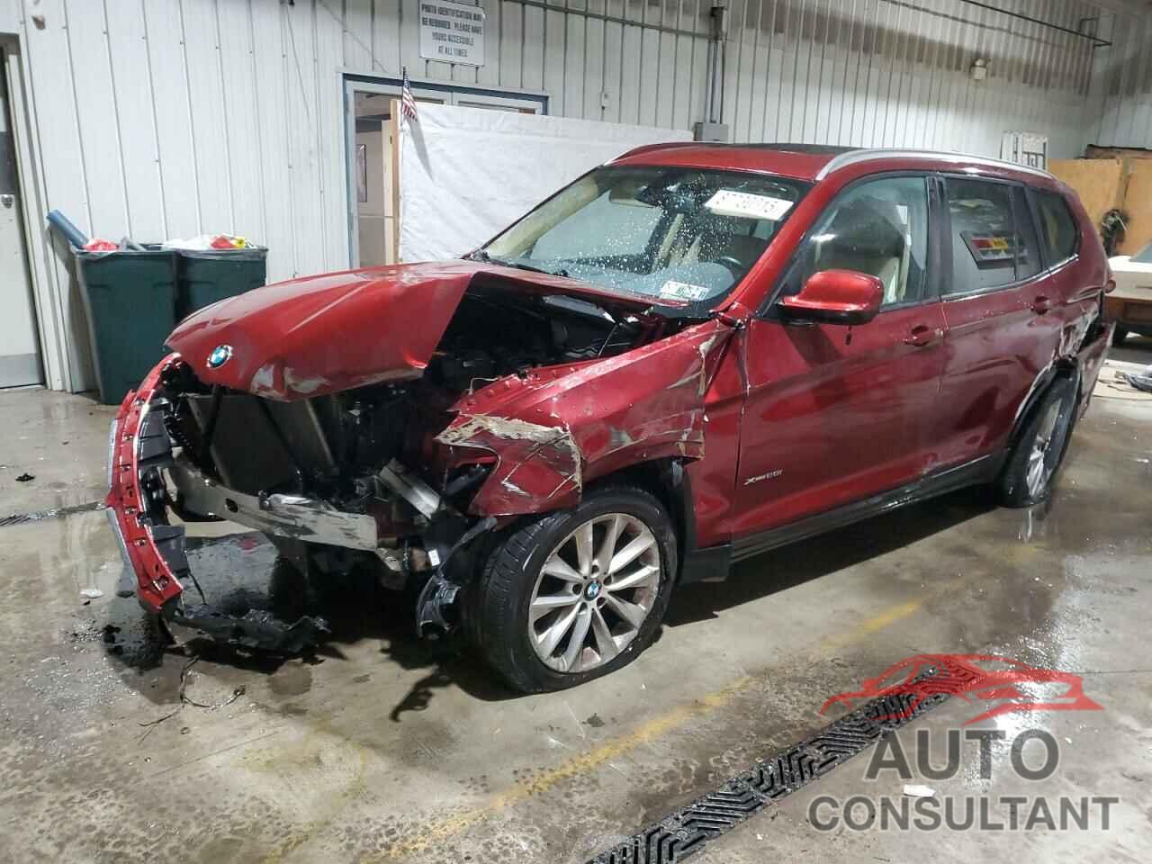 BMW X3 2013 - 5UXWX9C57D0A25292