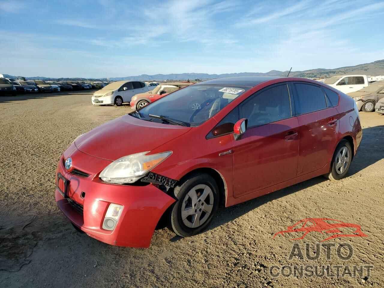 TOYOTA PRIUS 2010 - JTDKN3DU9A0130272
