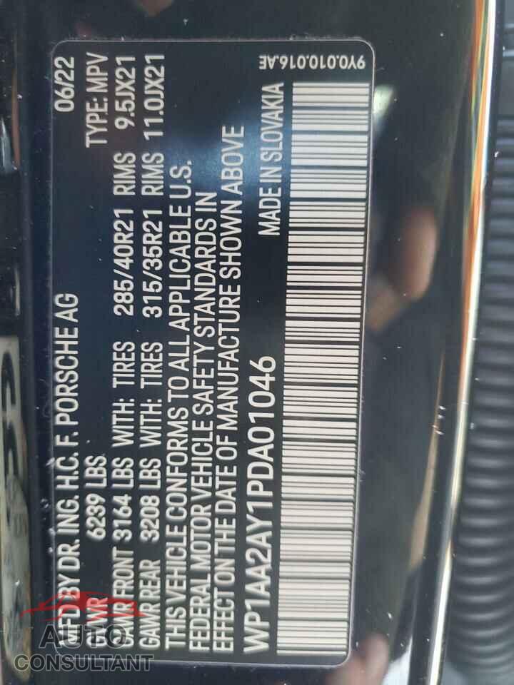 PORSCHE CAYENNE BA 2023 - WP1AA2AY1PDA01046