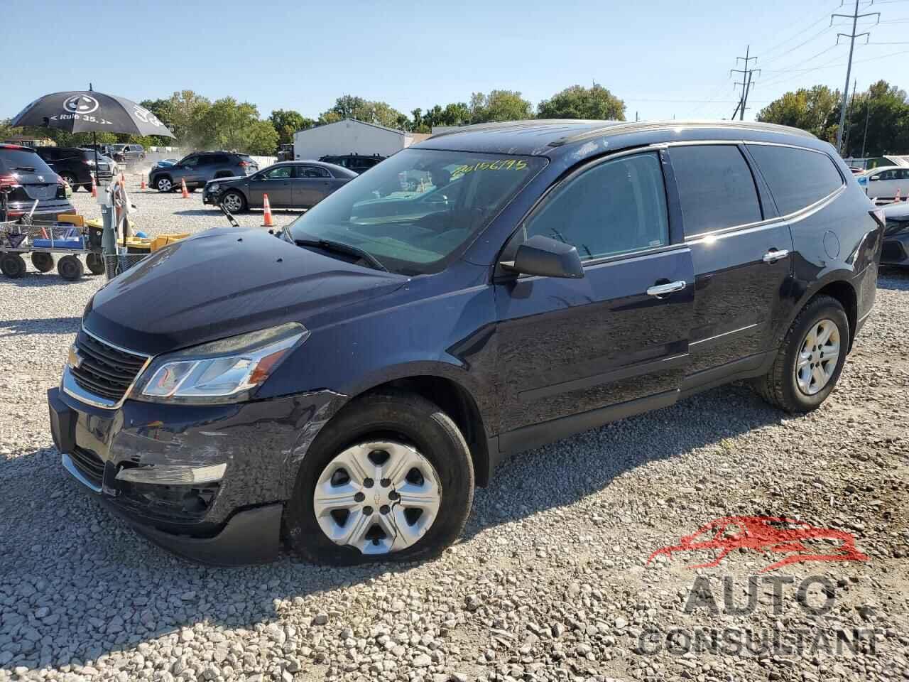 CHEVROLET TRAVERSE 2015 - 1GNKRFEDXFJ384487