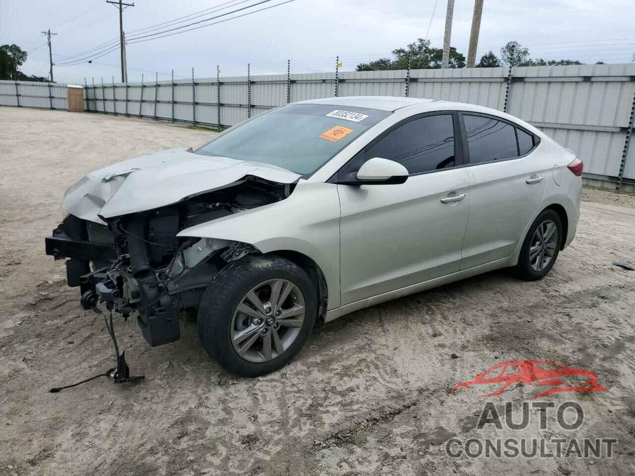 HYUNDAI ELANTRA 2018 - KMHD84LF6JU594035