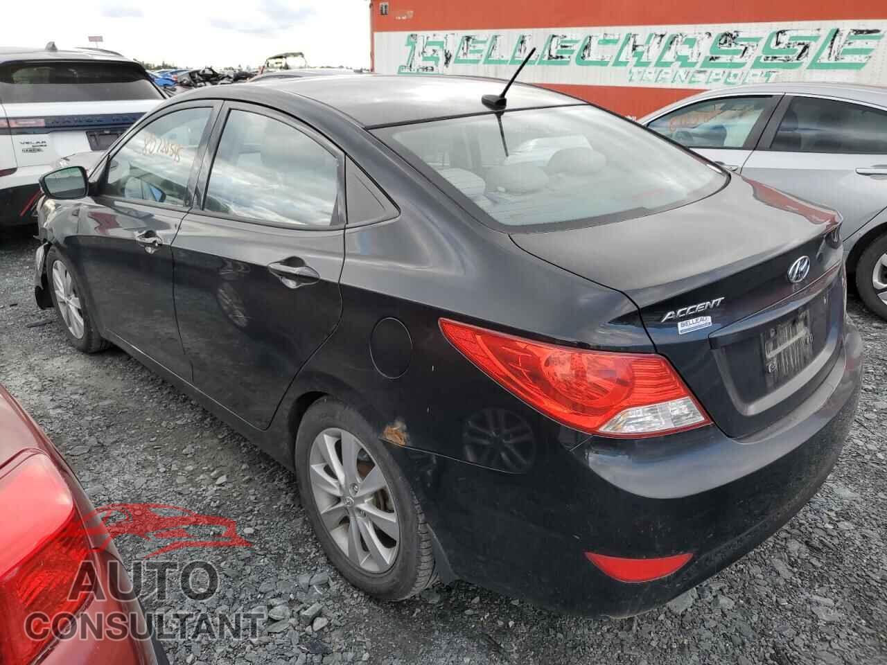 HYUNDAI ACCENT 2013 - KMHCU4AE2DU347455