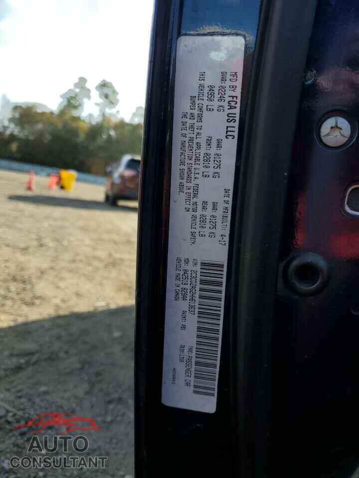 DODGE CHALLENGER 2017 - 2C3CDZAG2HH613637