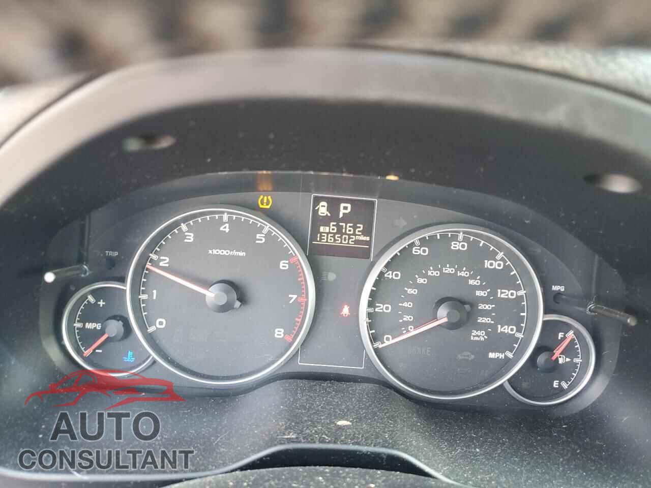 SUBARU OUTBACK 2013 - 4S4BRBGC6D3317842