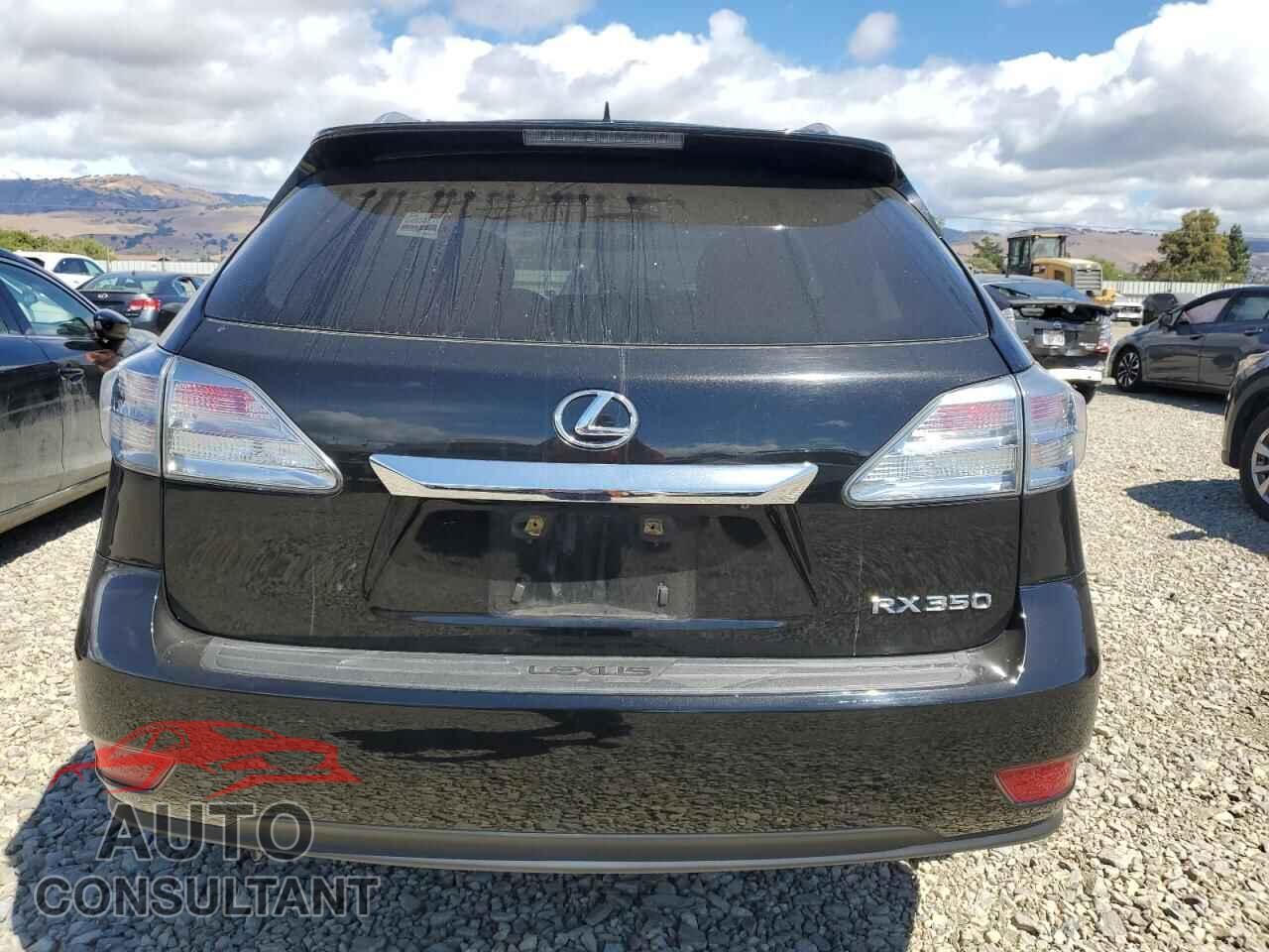 LEXUS RX350 2011 - 2T2BK1BA9BC085374