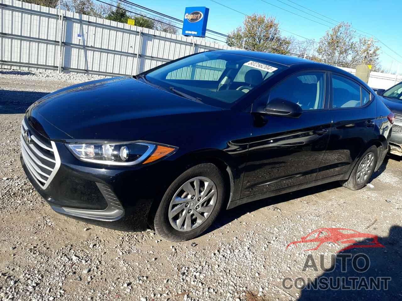 HYUNDAI ELANTRA 2017 - KMHD74LF7HU402053