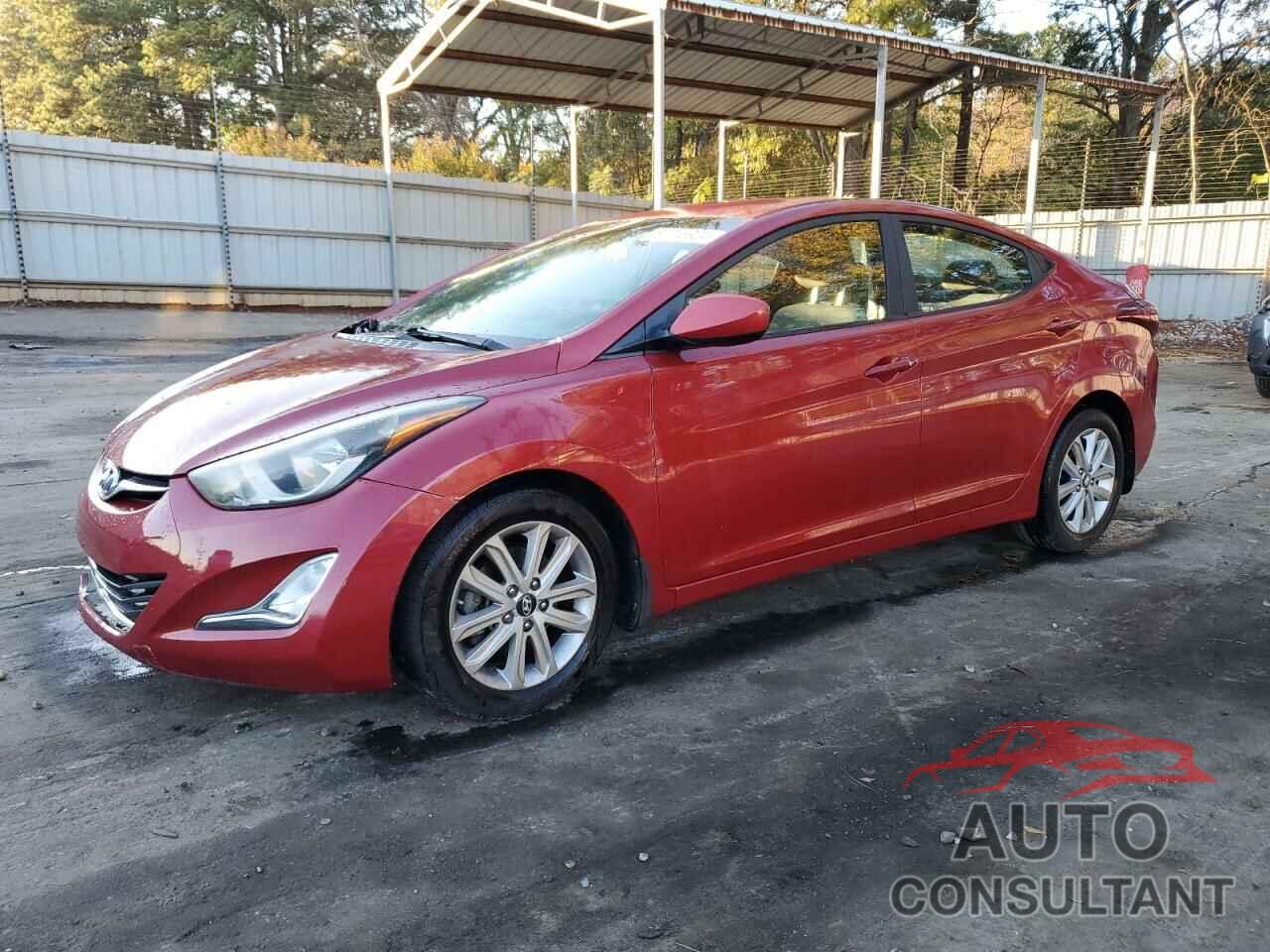 HYUNDAI ELANTRA 2015 - KMHDH4AE4FU377309