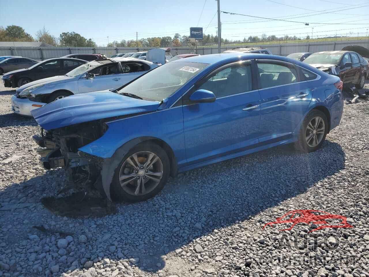 HYUNDAI SONATA 2018 - 5NPE34AF4JH650896