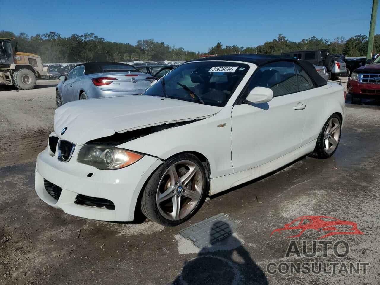 BMW 1 SERIES 2011 - WBAUN7C55BVM24523