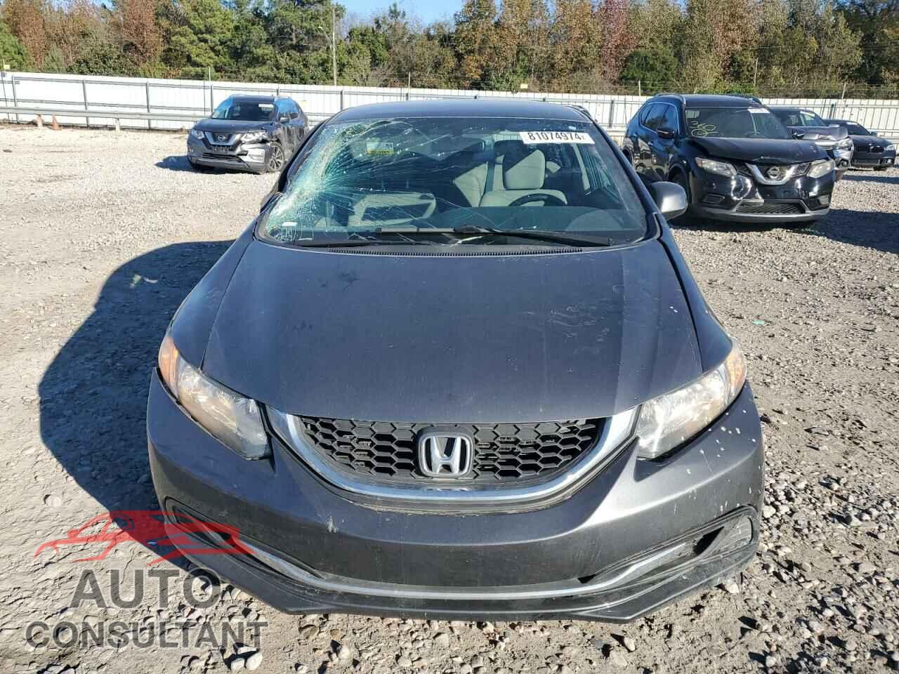 HONDA CIVIC 2013 - 19XFB2F56DE266624
