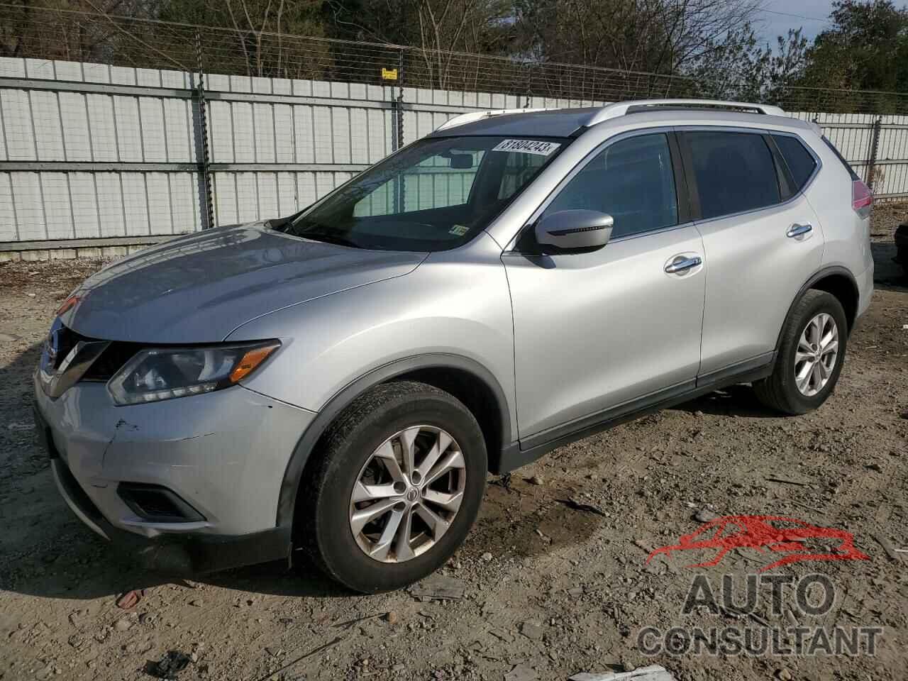 NISSAN ROGUE 2016 - KNMAT2MV5GP682744