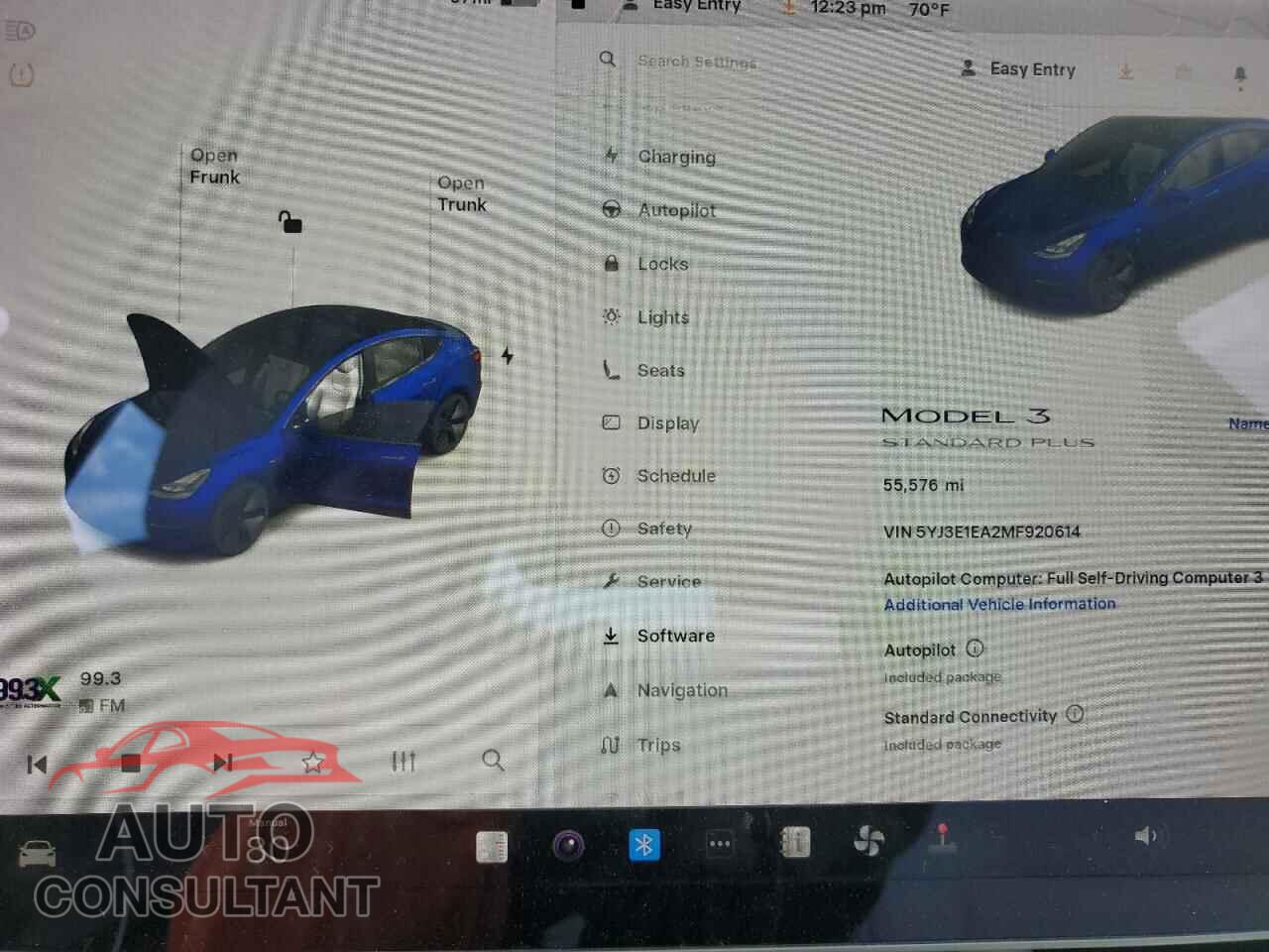 TESLA MODEL 3 2021 - 5YJ3E1EA2MF920614
