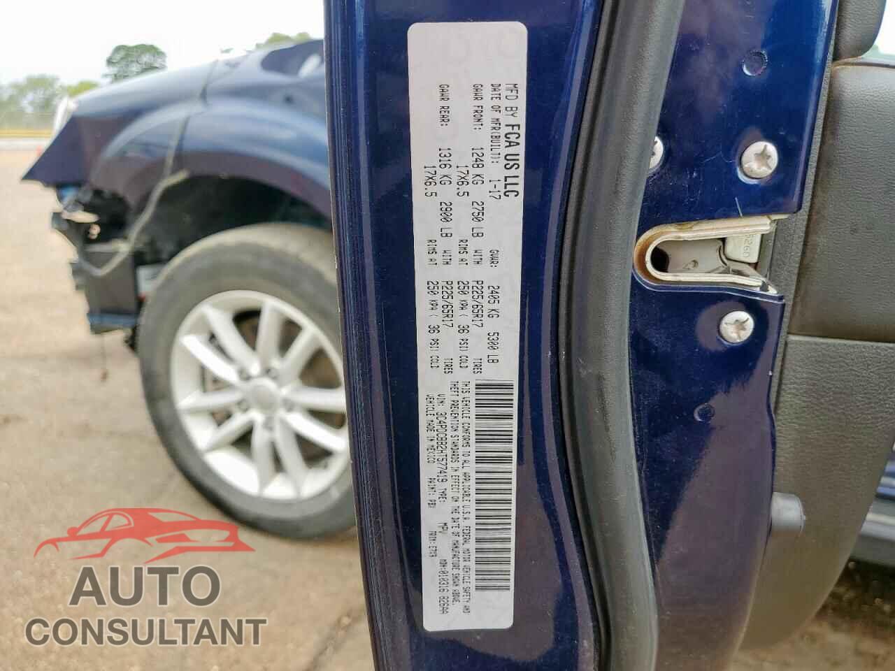 DODGE JOURNEY 2017 - 3C4PDCBB2HT577419